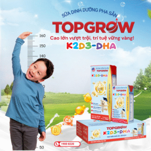 SỮA DINH DƯỠNG PHA SẴN TOPGROW K2D3-DHA