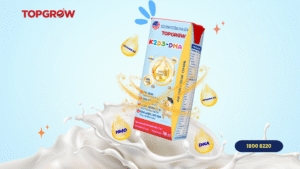 Topgrow pha sẵn: Giải pháp dinh dưỡng toàn diện, tiện lợi cho bé yêu