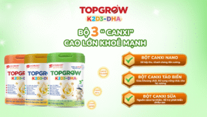 Giải mã 3 loại Canxi trong sữa bột Topgrow K2D3-DHA