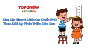 Bảng cân nặng và chiều cao chuẩn WHO